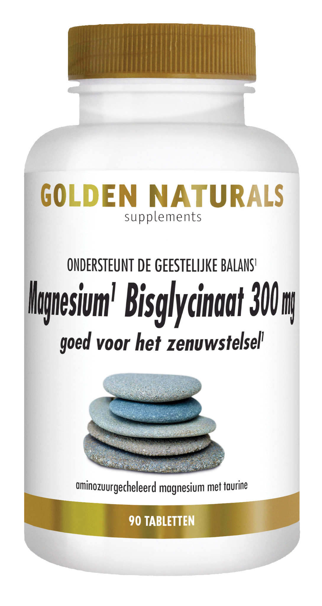 Golden Naturals Golden Naturals Magnesiumbisglycinat 300 mg (90 Tab)