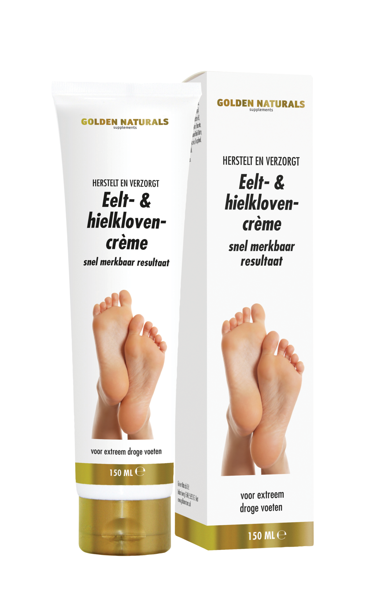Golden Naturals Creme gegen Hornhaut und rissige Fersen (150 Ml)