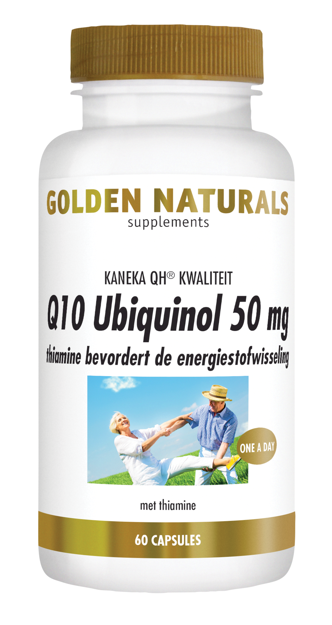 Golden Naturals Q10 Ubiquinol 50 mg (60 VCaps)