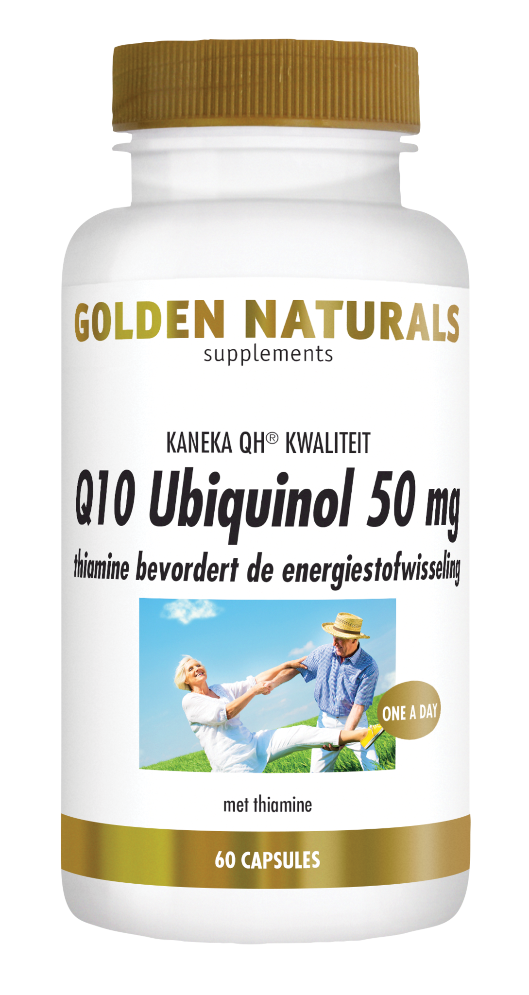 Golden Naturals Golden Naturals Q10 Ubiquinol 50 mg (60 vegetarische Kapseln)