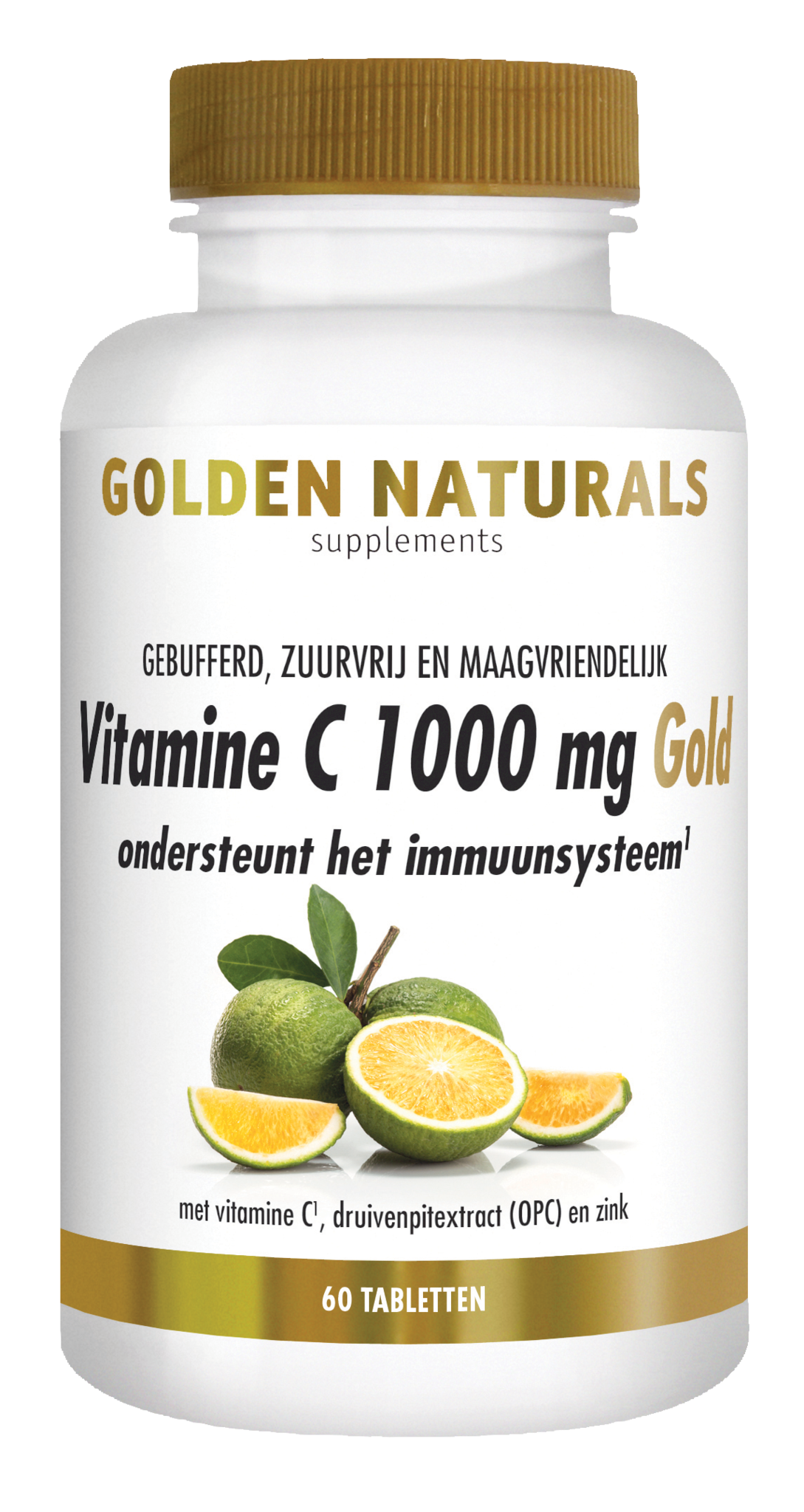 Golden Naturals Golden Naturals Vitamin C 1000 mg Gold (60 Tab)