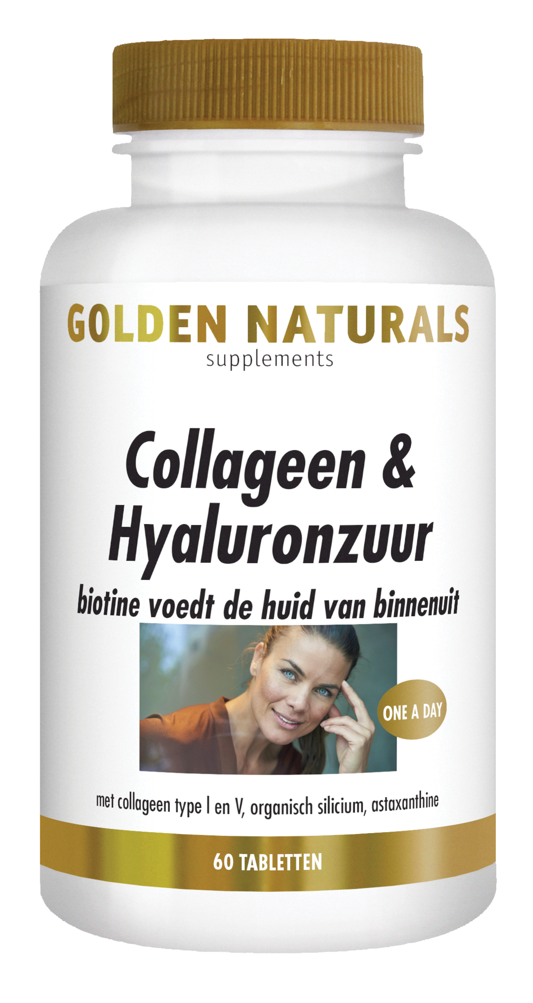 Golden Naturals Golden Naturals Kollagen und Hyaluronsäure (60 Tabletten)