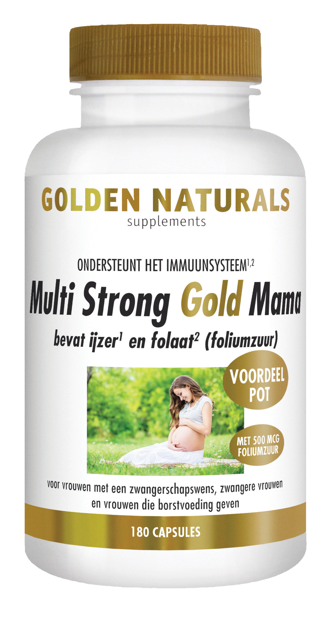 Golden Naturals Multi Strong Gold Mama (180 VCaps)