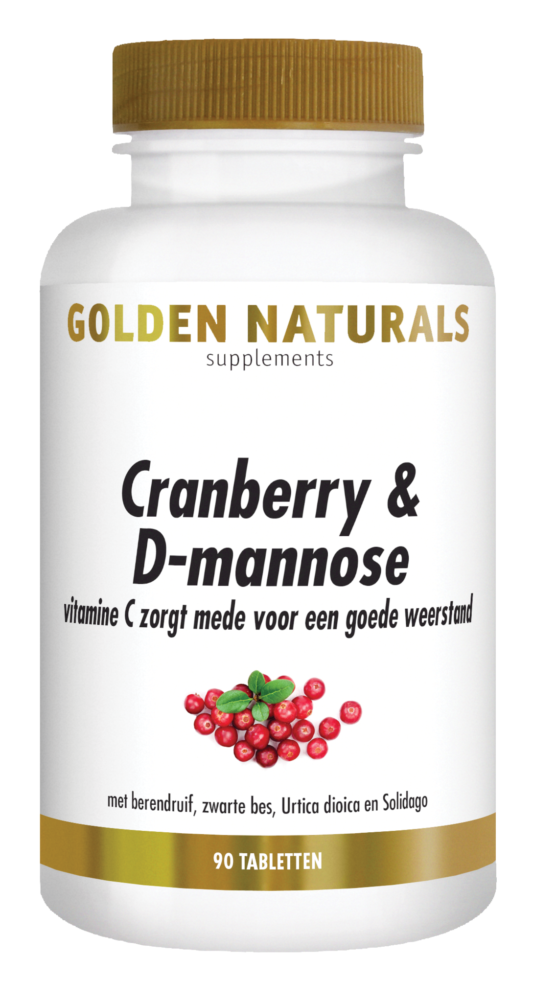 Golden Naturals Cranberry & D-Mannose (90 Tab)