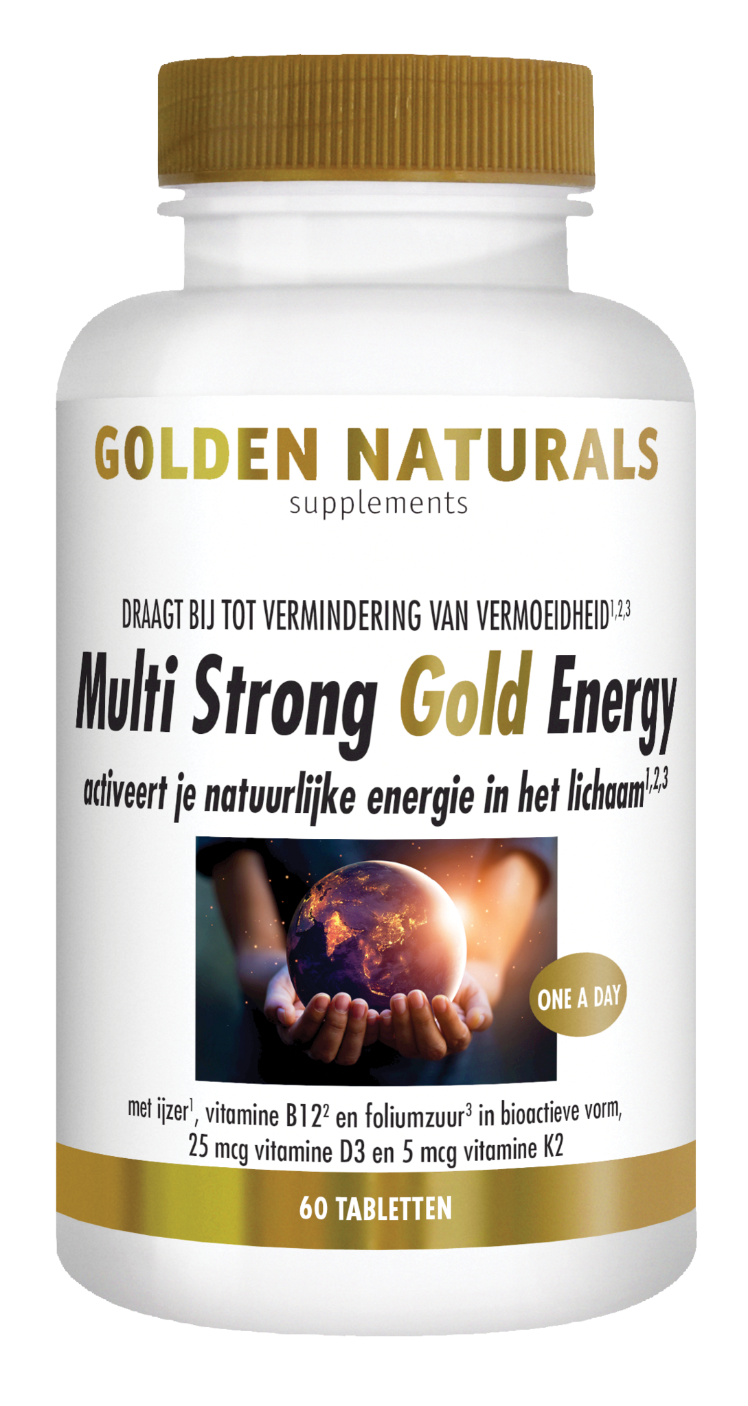 Golden Naturals Multistarke Goldenergie (60 Tab)