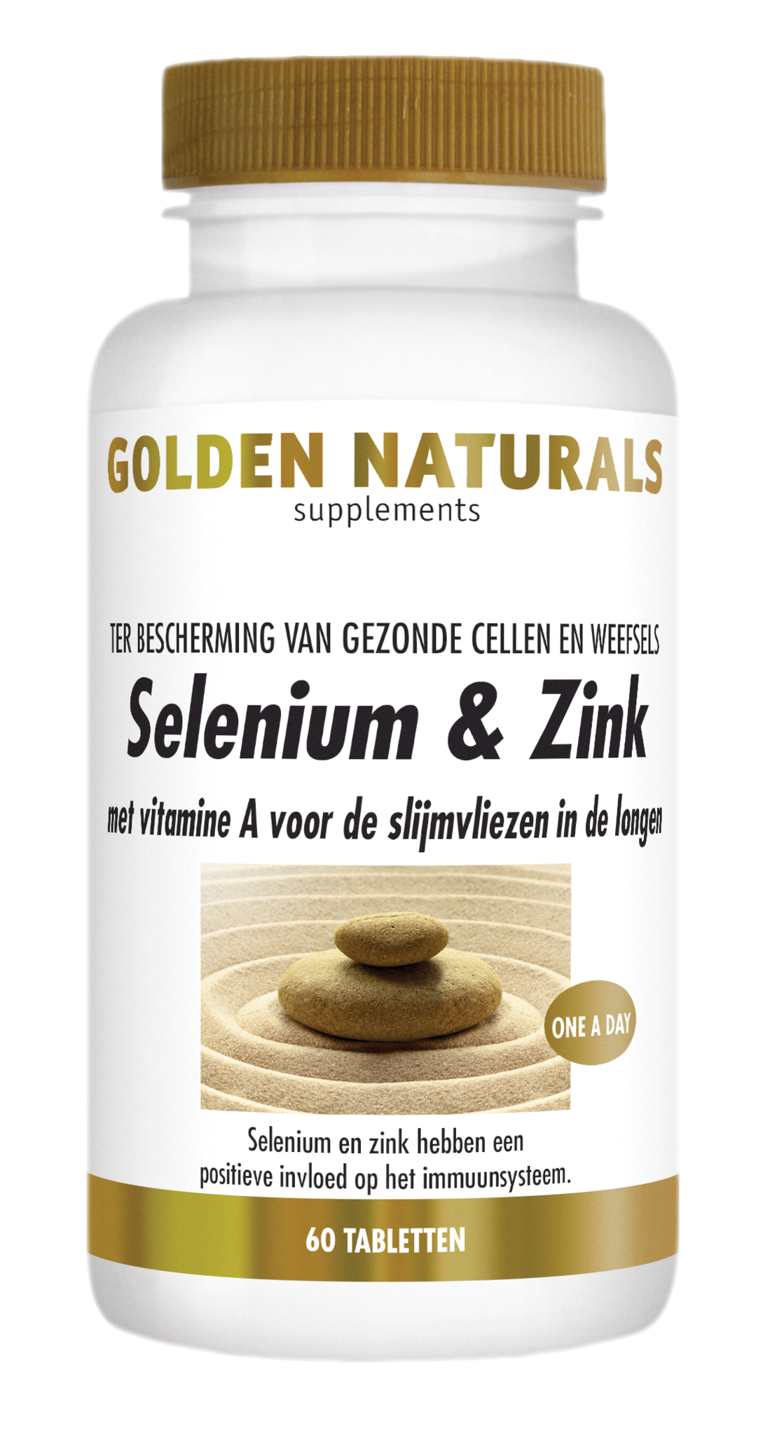 Golden Naturals Selen und Zink (60 Tab)