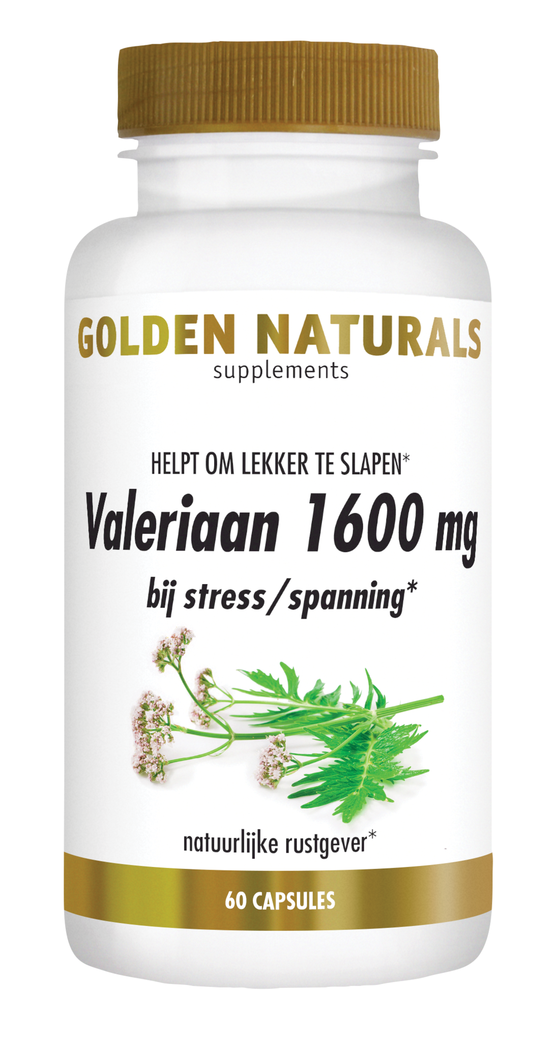 Golden Naturals Golden Naturals Baldrian 1600 mg (60 Kapseln)