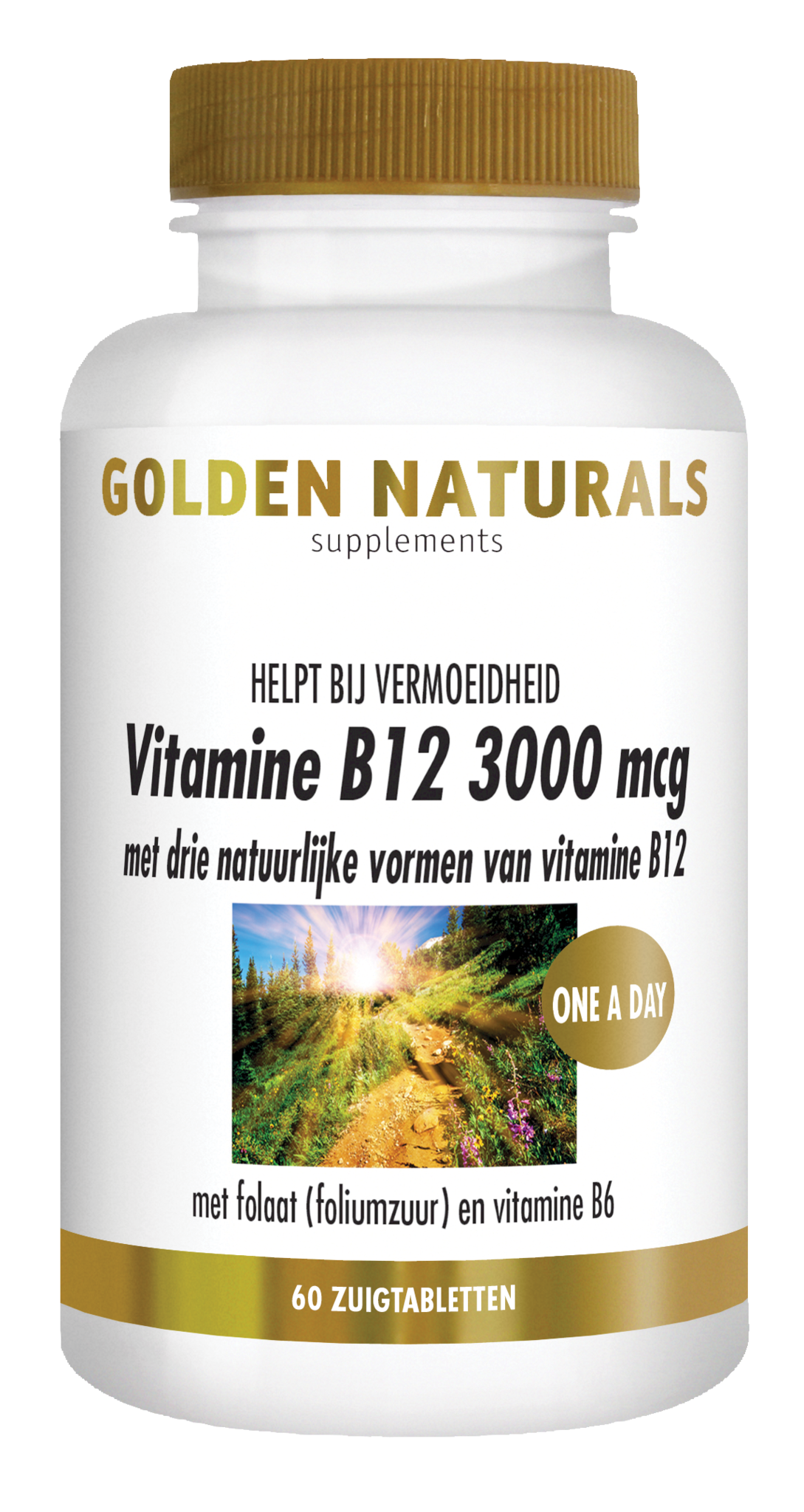 Golden Naturals Golden Naturals Vitamin B12 3000mcg (60 Lutschtabletten)