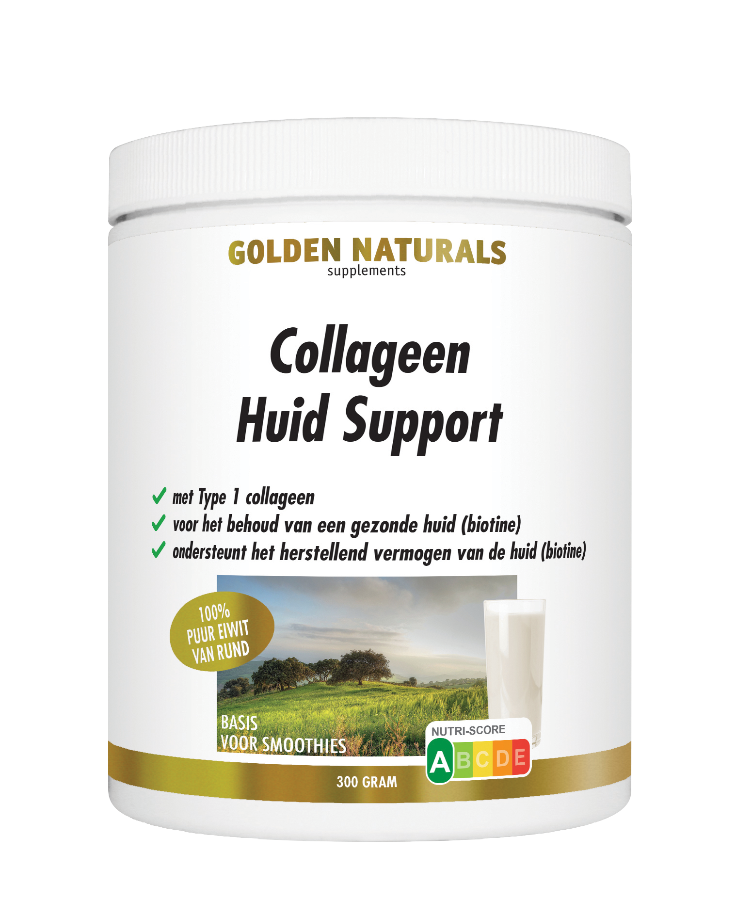 Golden Naturals Golden Naturals Kollagen-Hautunterstützungsrindfleisch (300 Gramm)