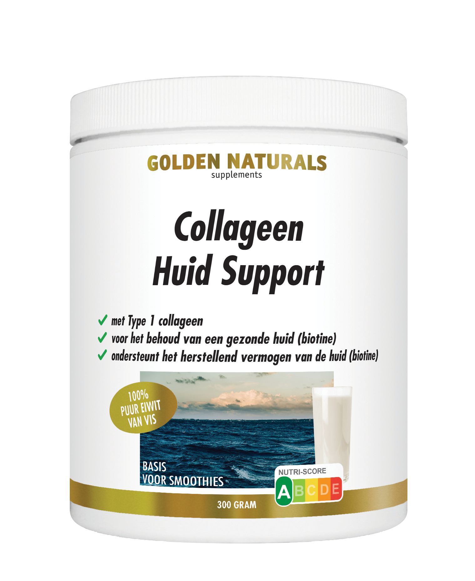 Golden Naturals Kollagen-Hautstützfisch (300 Gramm)