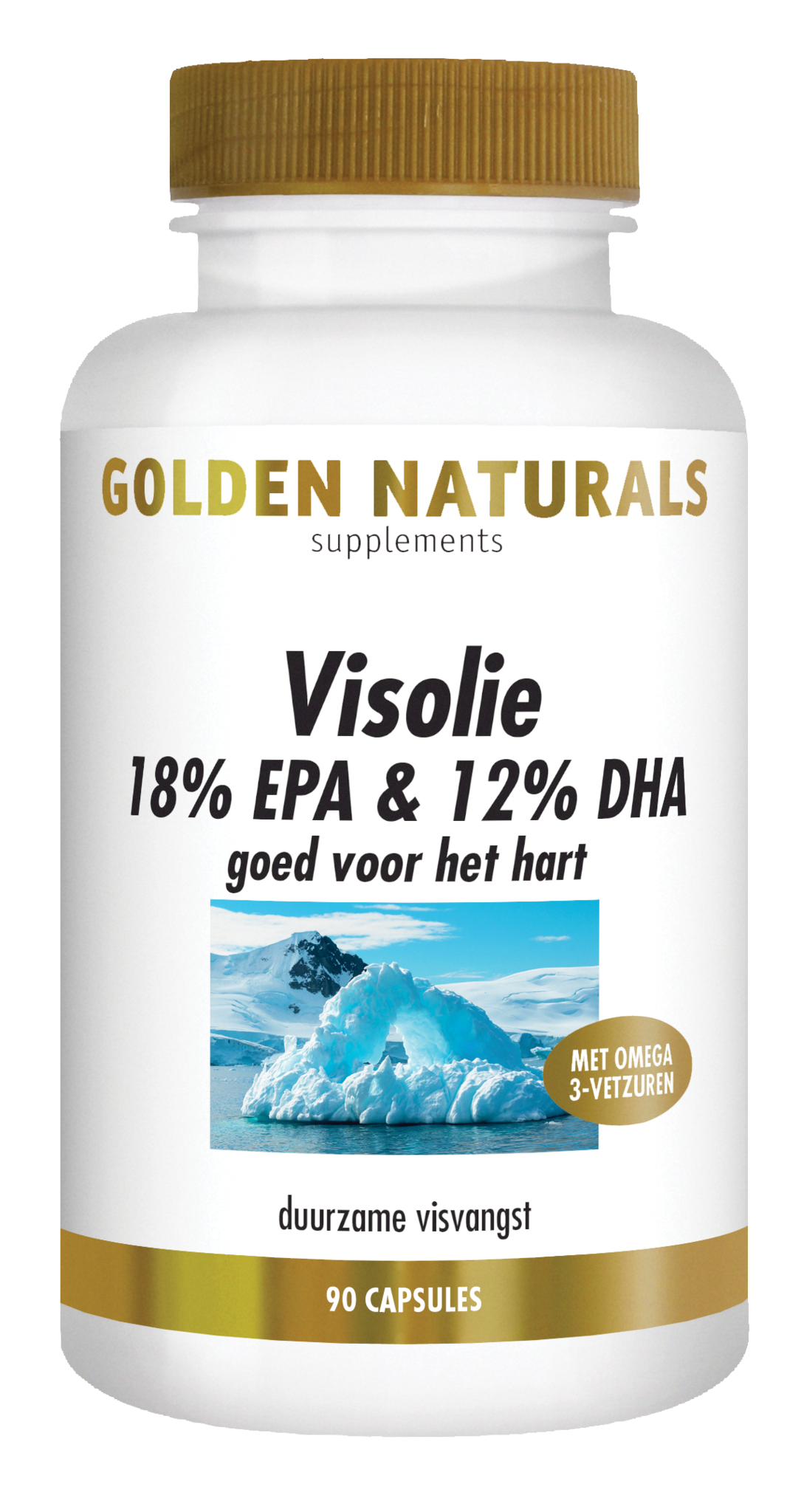 Golden Naturals Fischöl 18 % EPA und 12 % DHA (90 Caps)