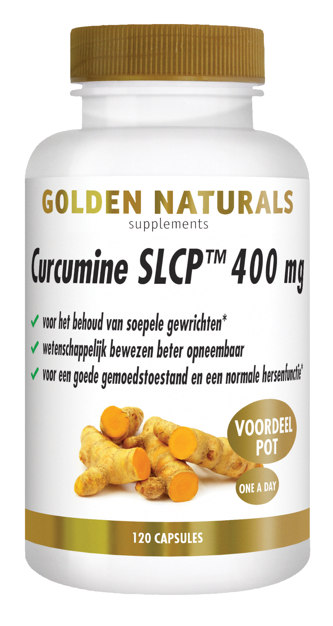 Golden Naturals Golden Naturals Curcumin SLCP 400 mg (120 vegetarische Kapseln)