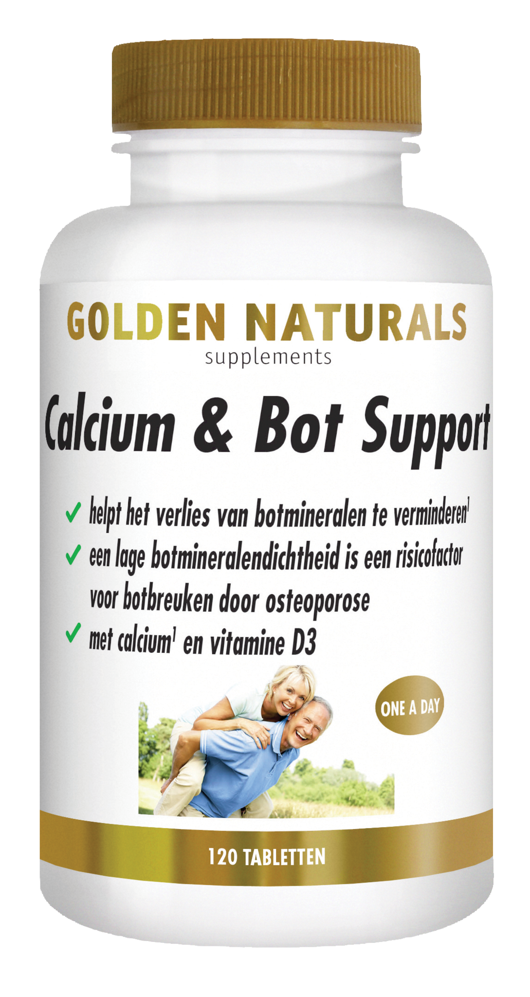 Golden Naturals Golden Naturals Kalzium- und Knochenunterstützung (120 Tabletten)