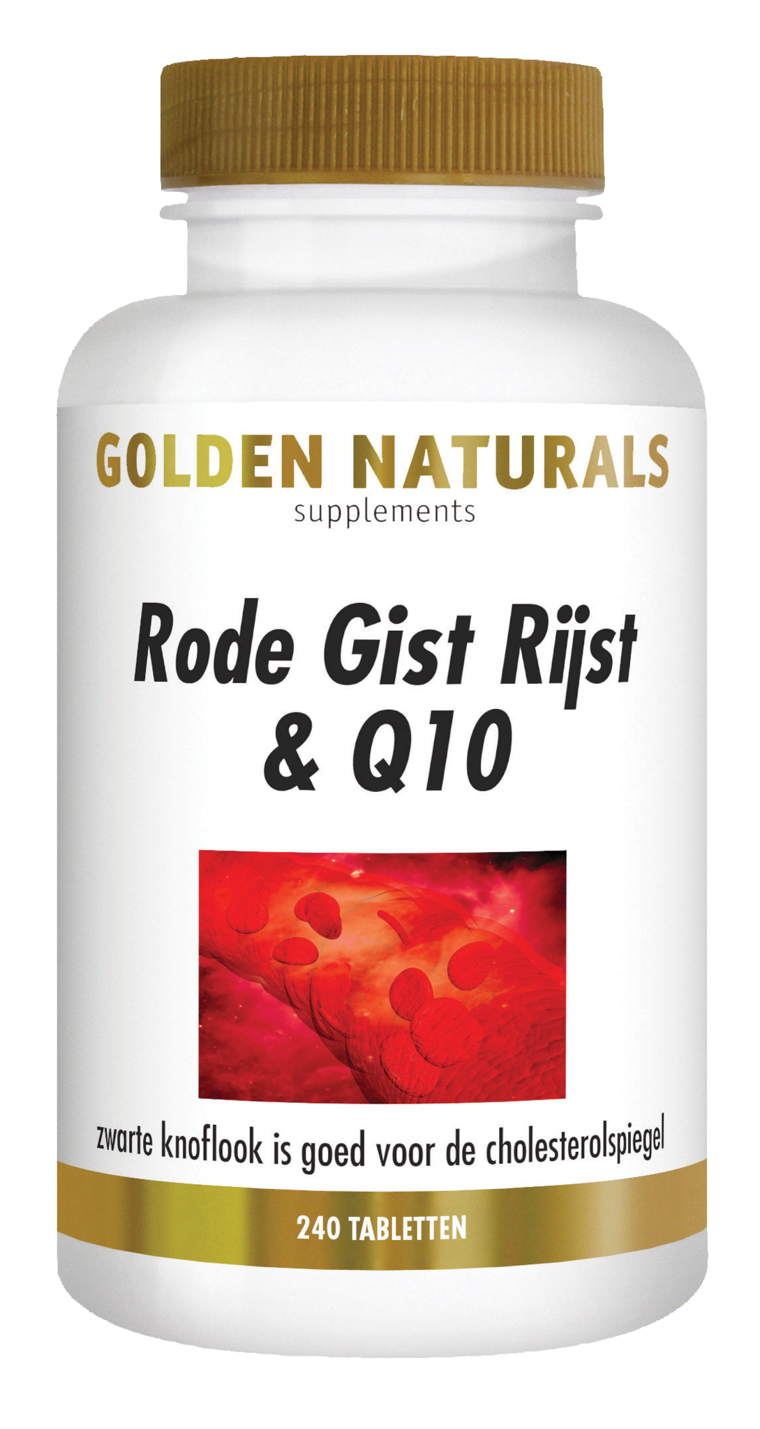 Golden Naturals Roter Hefereis & Q10 (240 Tab)