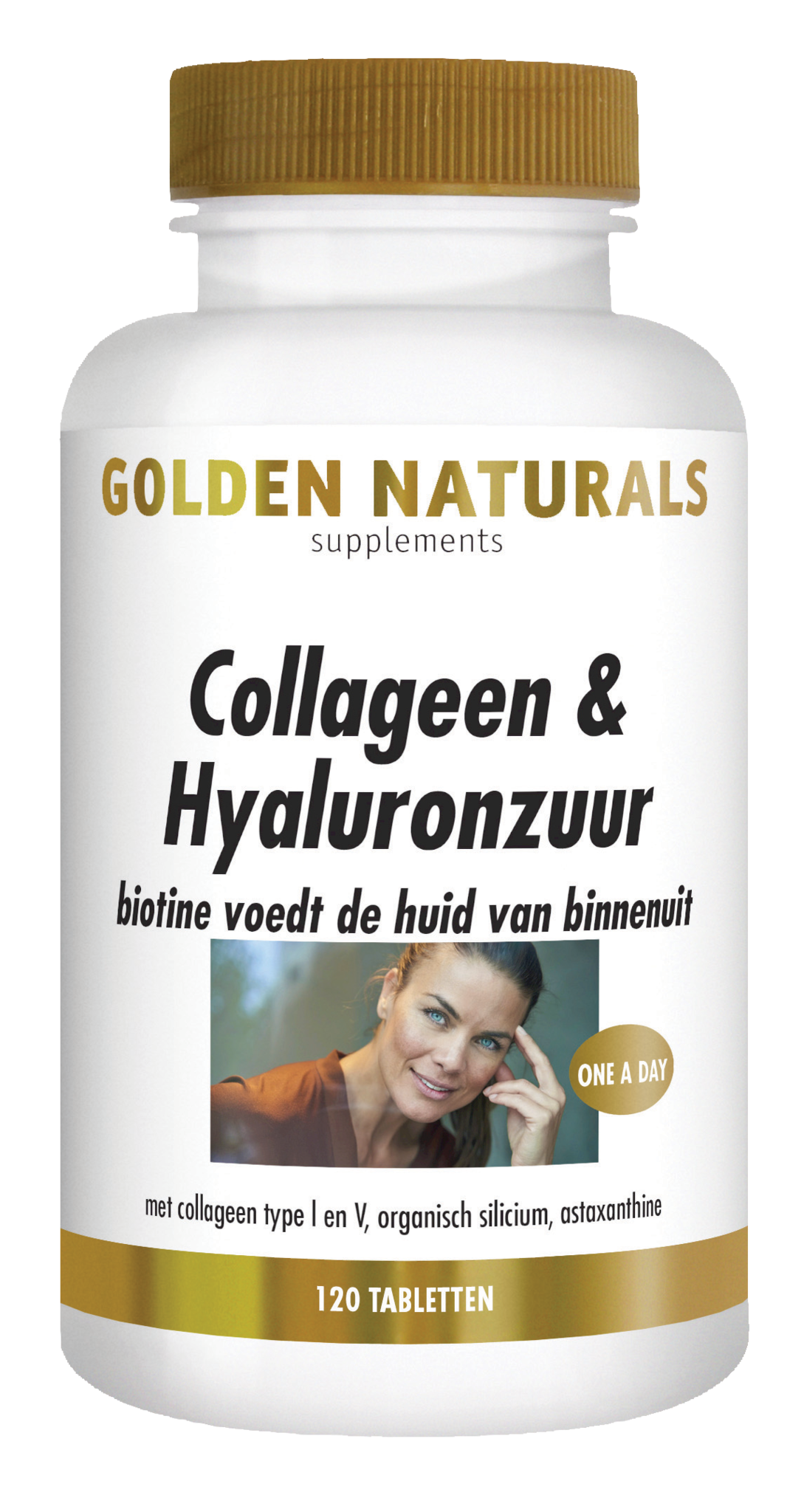 Golden Naturals Golden Naturals Kollagen und Hyaluronsäure (120 Tabletten)