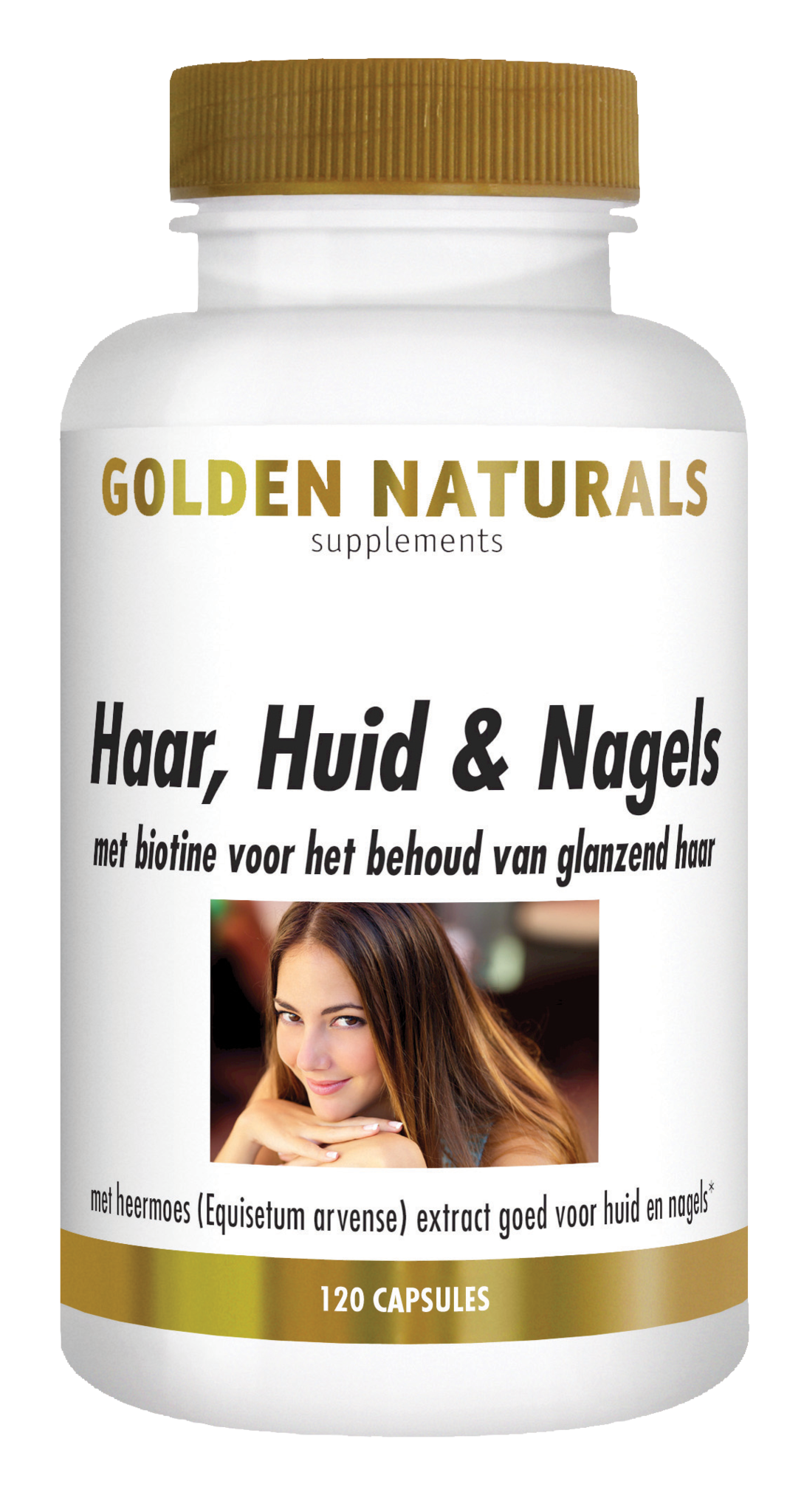 Golden Naturals Haare, Haut und Nägel (120 VCaps)