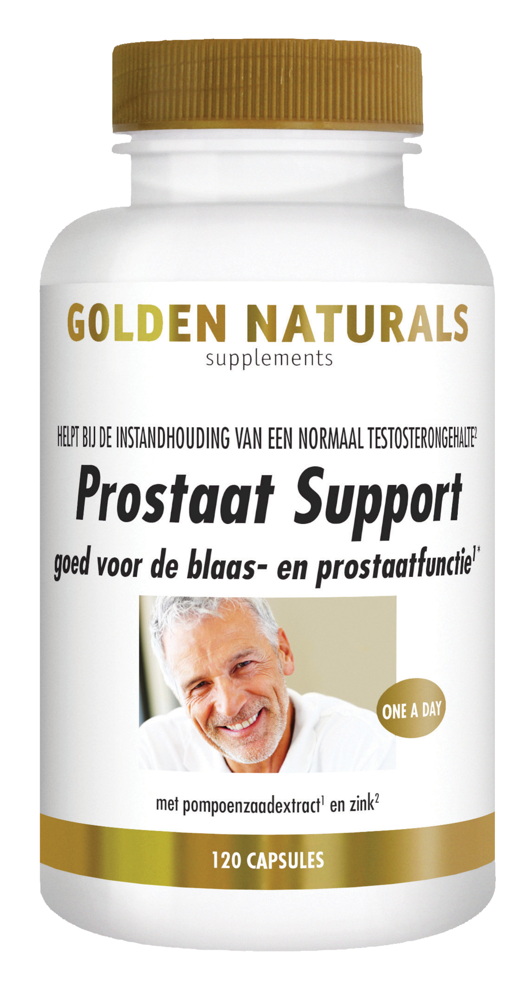 Golden Naturals Golden Naturals Prostataunterstützung (120 vegetarische Kapseln)