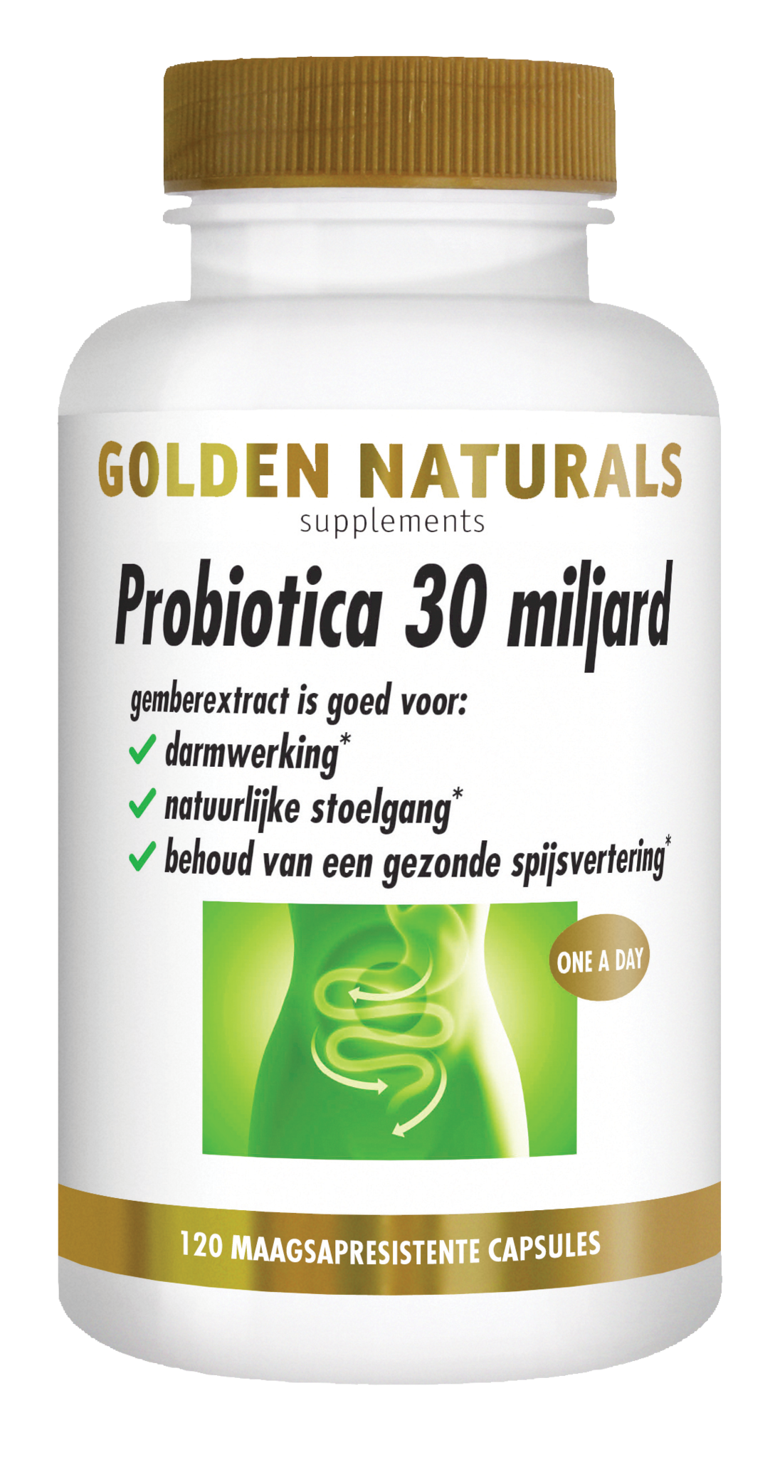 Golden Naturals Golden Naturals Probiotika 30 Milliarden (120 vegetarische Kapseln)