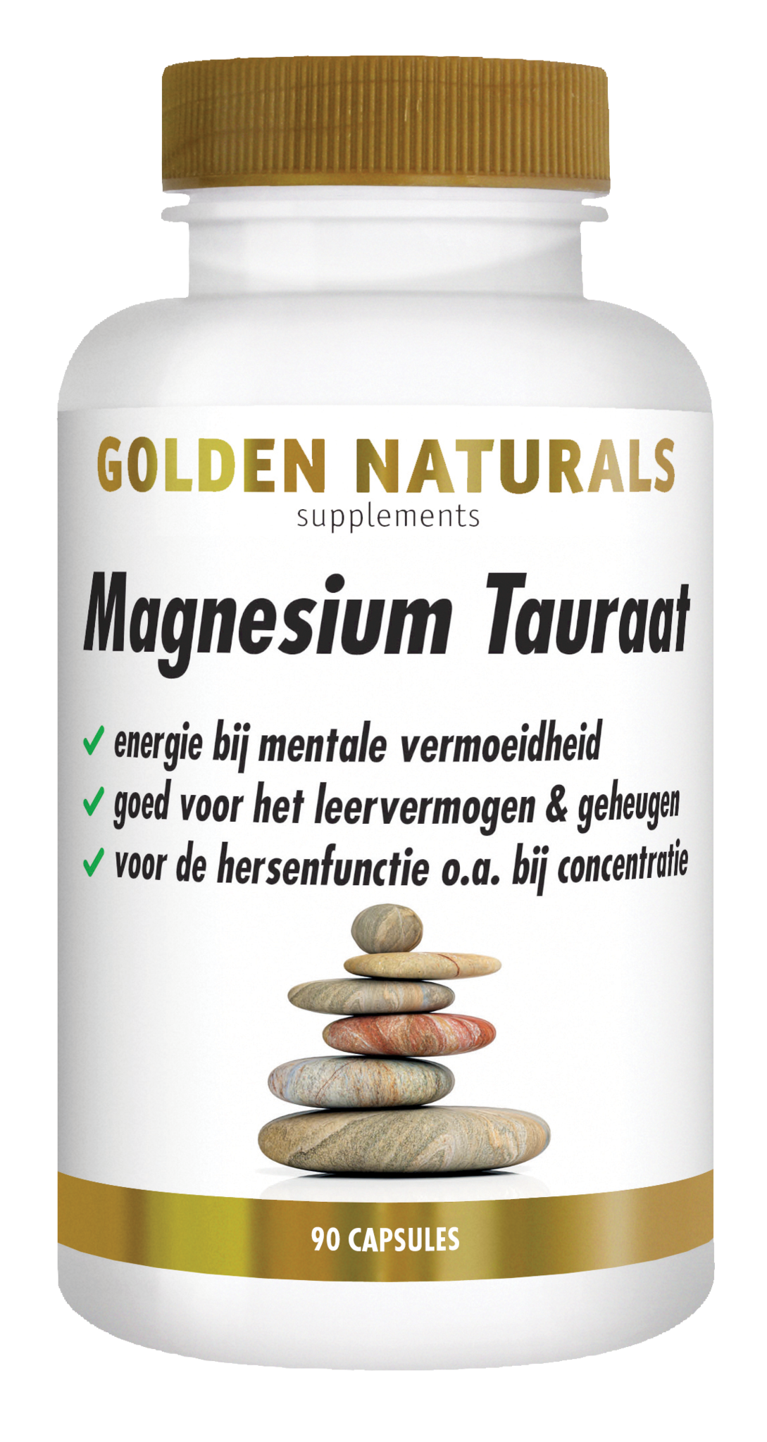Golden Naturals Magnesiumtaurat (90 VCaps)