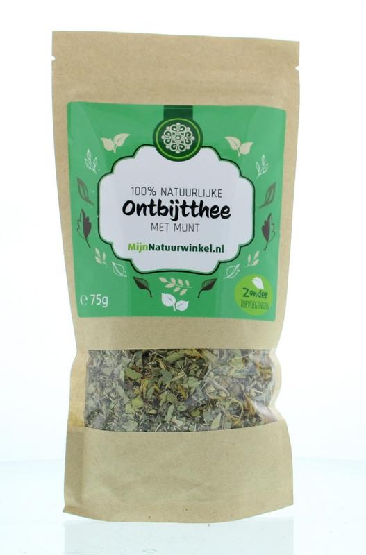 Mijnnatuurwinkel Mijnnatuurwinkel Frühstückstee mit 75 Gramm Minze 75 Gramm