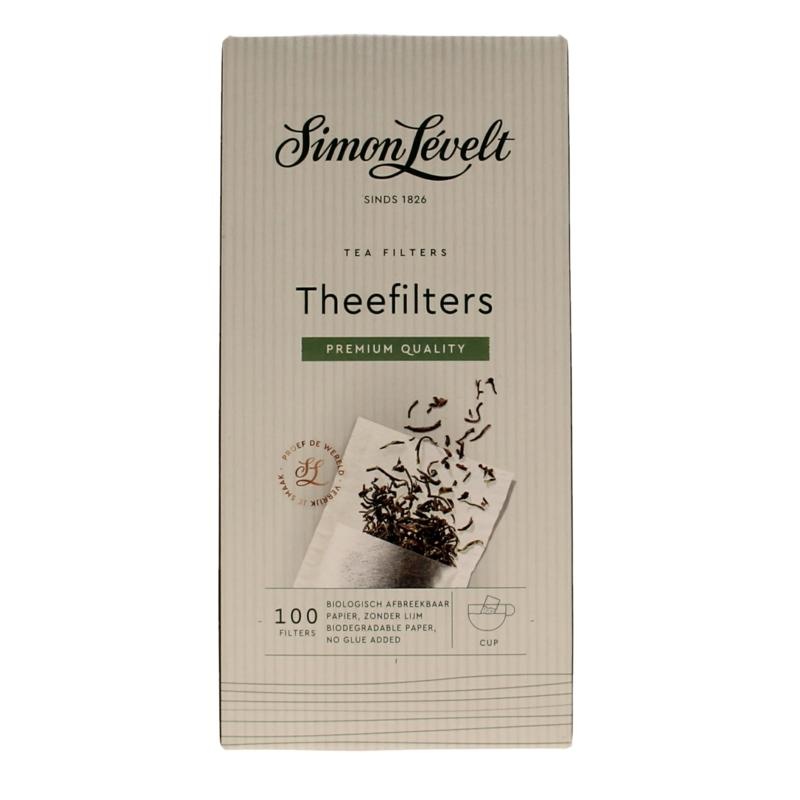 Simon Levelt Simon Levelt Teefilter 1 Tasse Papier 100 Stk