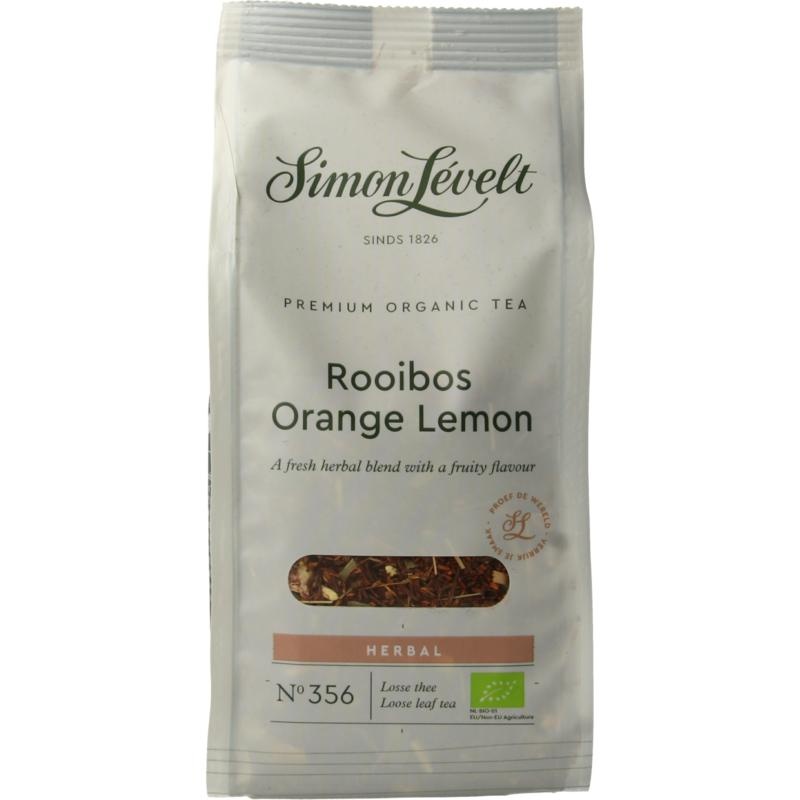 Simon Levelt Rooibos Orangenzitrone 110 Gramm