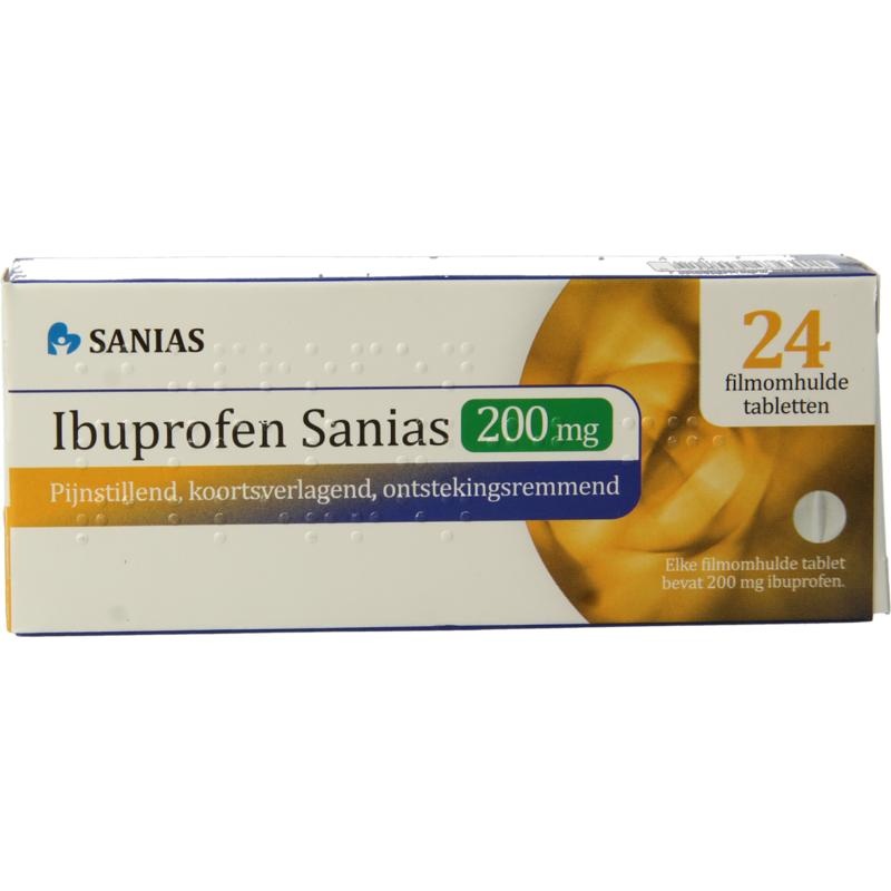 Sanias Sanias Ibuprofen 200mg 24 tabletten