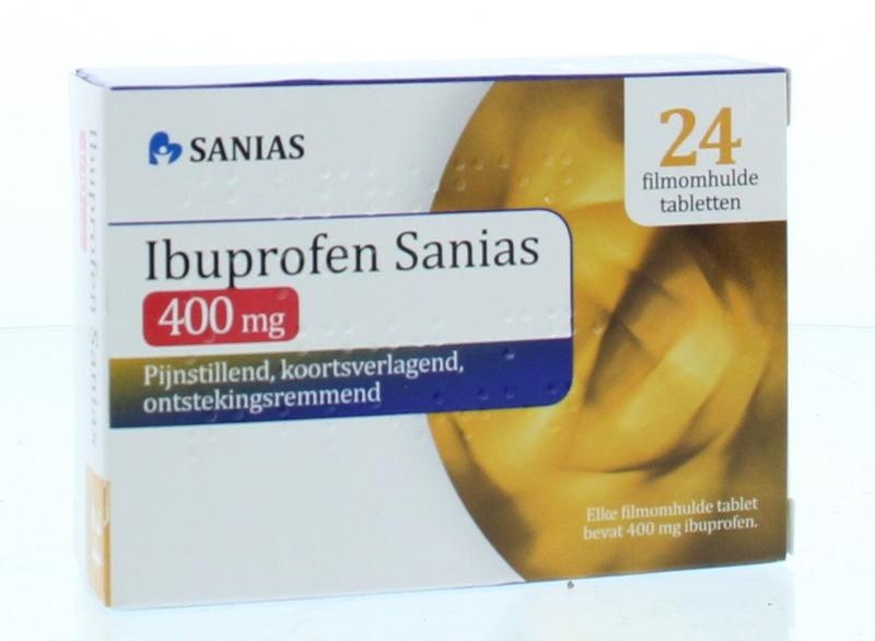 Sanias Sanias Ibuprofen 400 mg 24 Tabletten 24 Tabletten