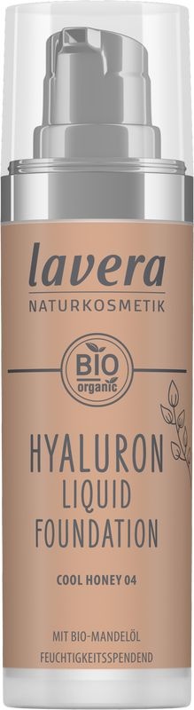 Lavera Hyaluron Flüssigfoundation Cool Honey 04 30 Ml