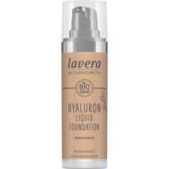 Lavera Flüssige Hyaluron Foundation Warm Nude 03 30 ml