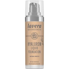Lavera Hyaluron flüssige Foundation natürliches Elfenbein 01 30 ml