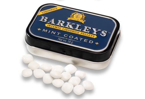 Barkleys Barkleys Lakritz-Pellets Minze beschichtet 18 Gramm