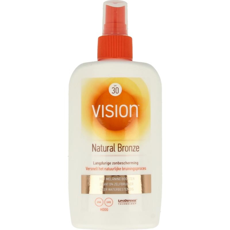Vision Mittlere feuchte Bronze SPF30 185 Ml 185 Ml