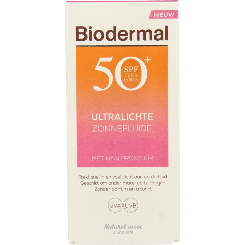 Biodermal Ultraleichtes Sonnenfluid SPF 50+ 40 Ml