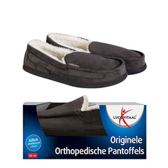 Orthopädische Hausschuhe Anthrazit 43-44 1 Paar