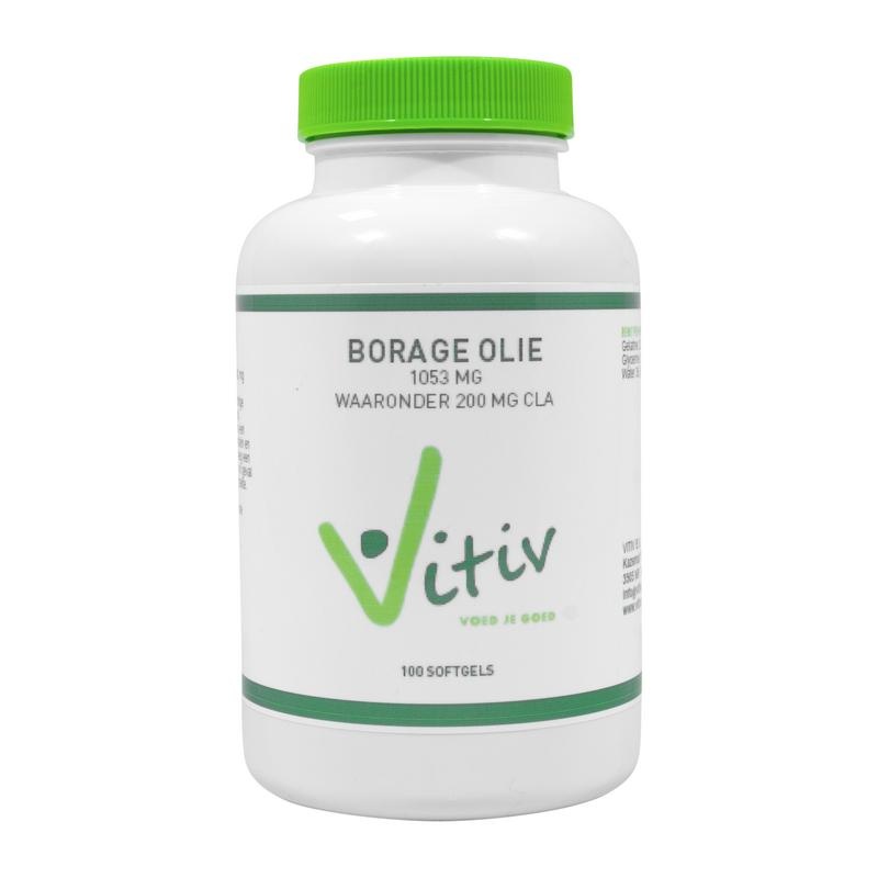 Vitiv Borretschöl 100 softgels