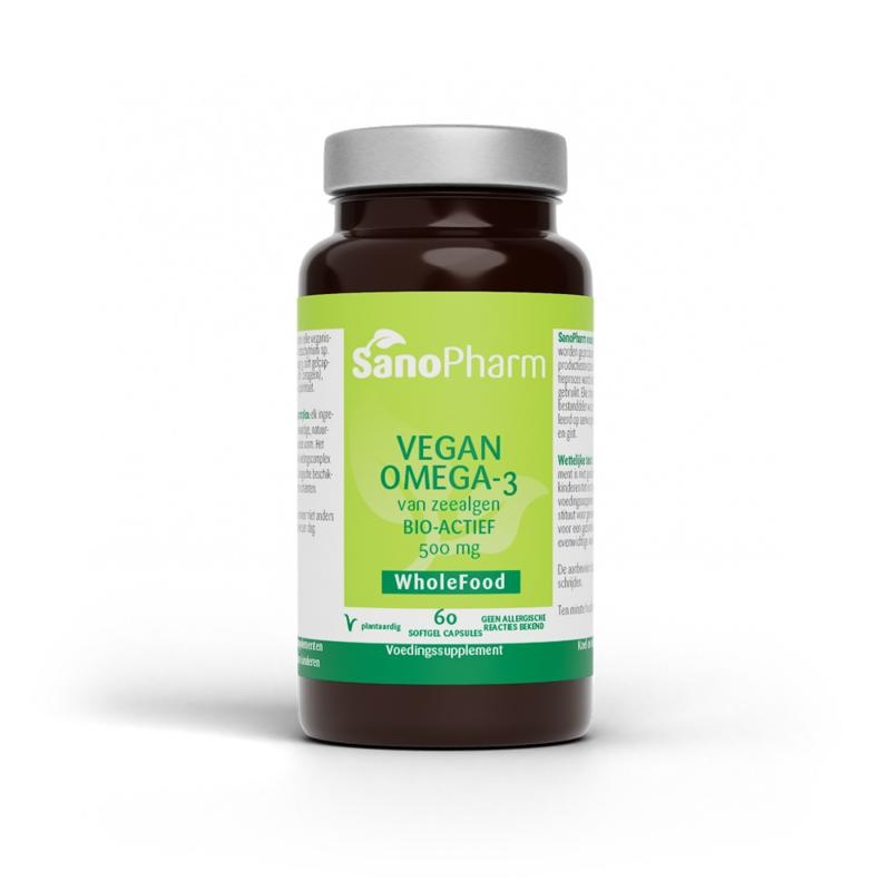 Sanopharm Sanopharm Vegane Omega 3 60 Caps. 60 Caps