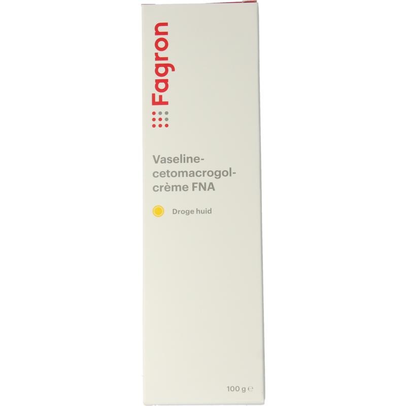 Fagron Vaseline Cetomacrogol Creme FNA mit Box 100 Gramm