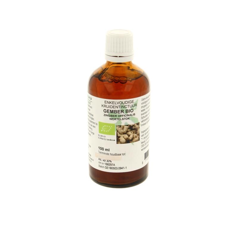 Natura Sanat Zingiber officinalis Rhiz / Ingwer Tinktur Bio 100 Ml 100 Ml