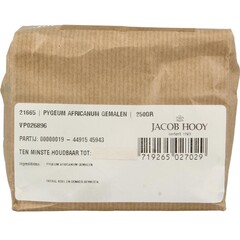Jacob Hooy Pygeum africanum 250 Gramm
