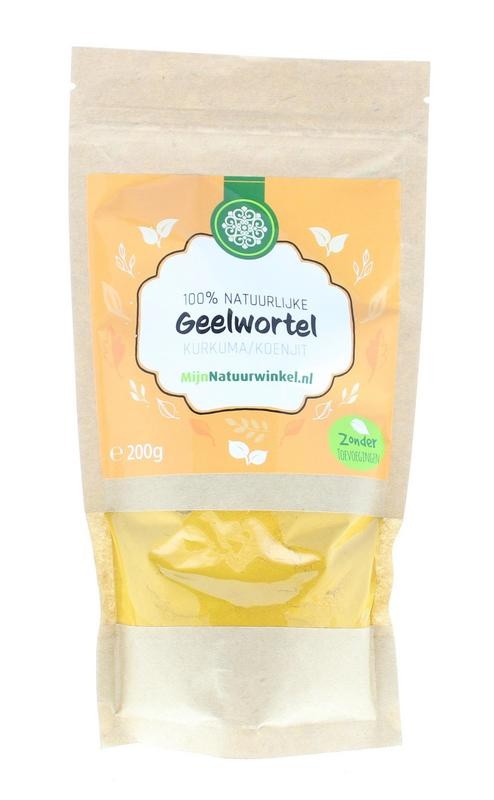 Mijnnatuurwinkel Gemahlene Kurkuma Kurkuma 200 Gramm