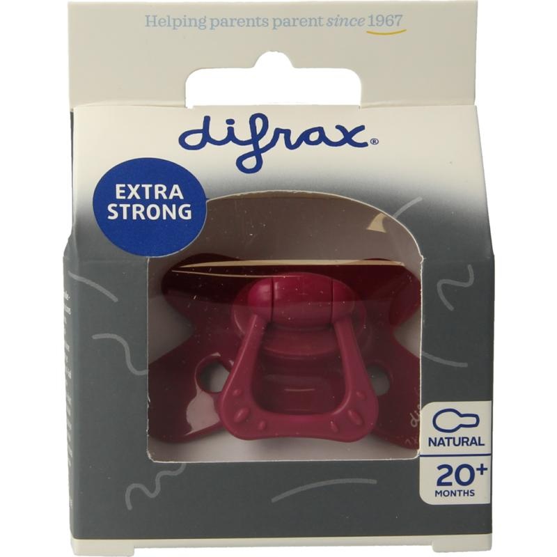 Difrax Schnuller natur 20+ m uni 1 Stück