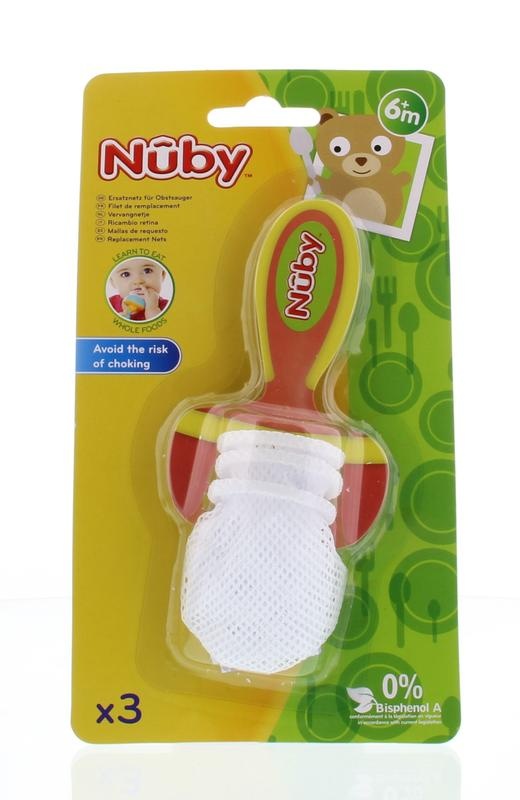 Nuby ErSetnetze für Snackbeutel 3 Stück