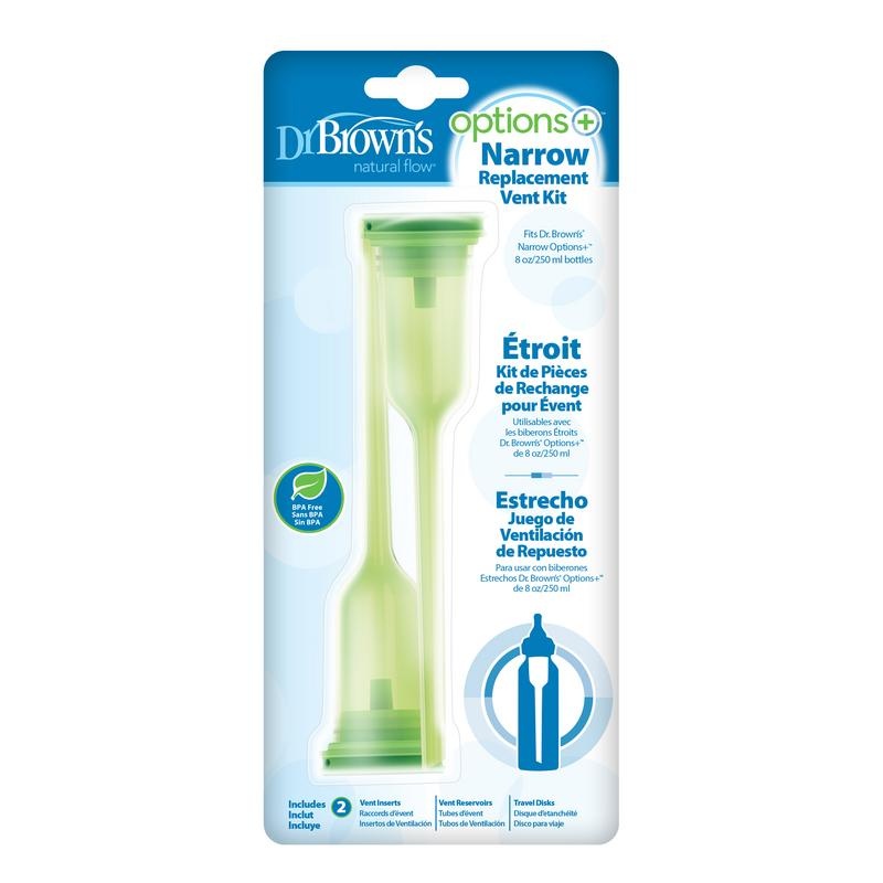 Dr Brown's Optionen + ErSet Standardflasche 2 Stk
