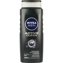 Nivea Aktives sauberes Duschgel für Männer 500 Ml