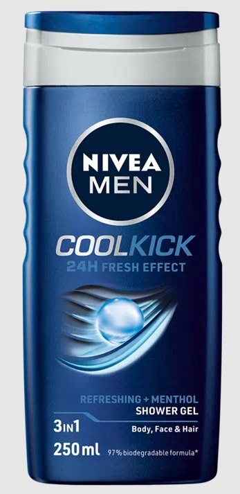 Nivea Nivea Männer cooles Kick Duschgel 250 Ml