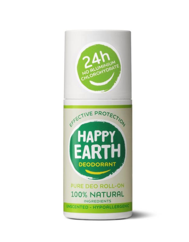 Happy Earth Reine Deo-Rolle auf parfümfrei 75 Ml
