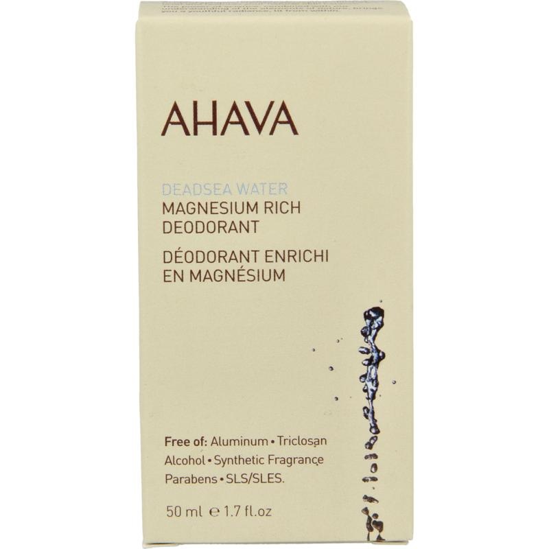 Ahava Ahava Magnesiumreiches Deodorant für Frauen 50 Ml