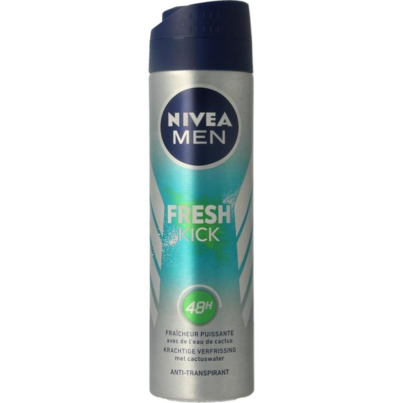 Nivea Männer Deo Spray Fresh Kick 150 Ml