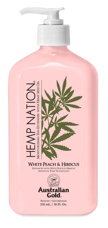 Australian Gold Hanf Nation Tan Extender weisser Pfirsich Hibiskus 535 Ml